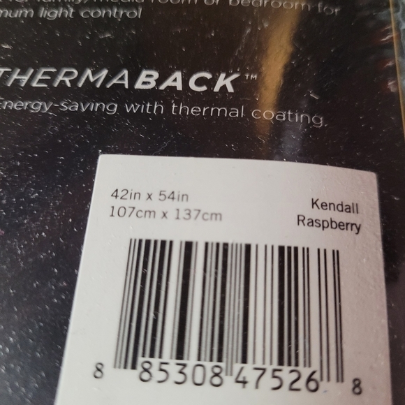 Eclipse Blackout Ine Rod Pocket Panel NWT - Picture 3 of 4